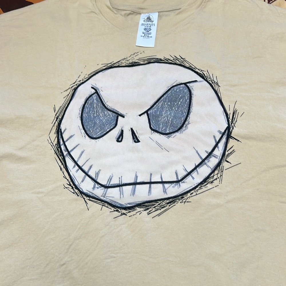 Disneyland Jack skellington Tee shirt crop